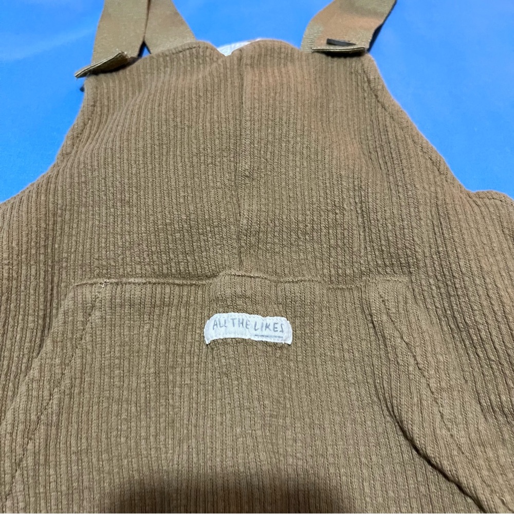 Zara ribbed overalls size 4-5